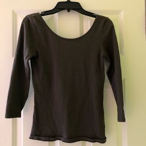 Nordstrom BP cropped tight shirt